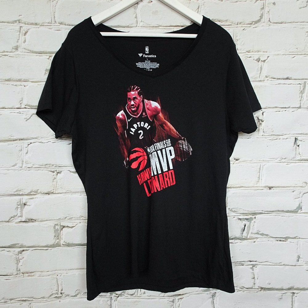 NBA Raptors Kawhi Leonard MVP V-Neck T-Shirt